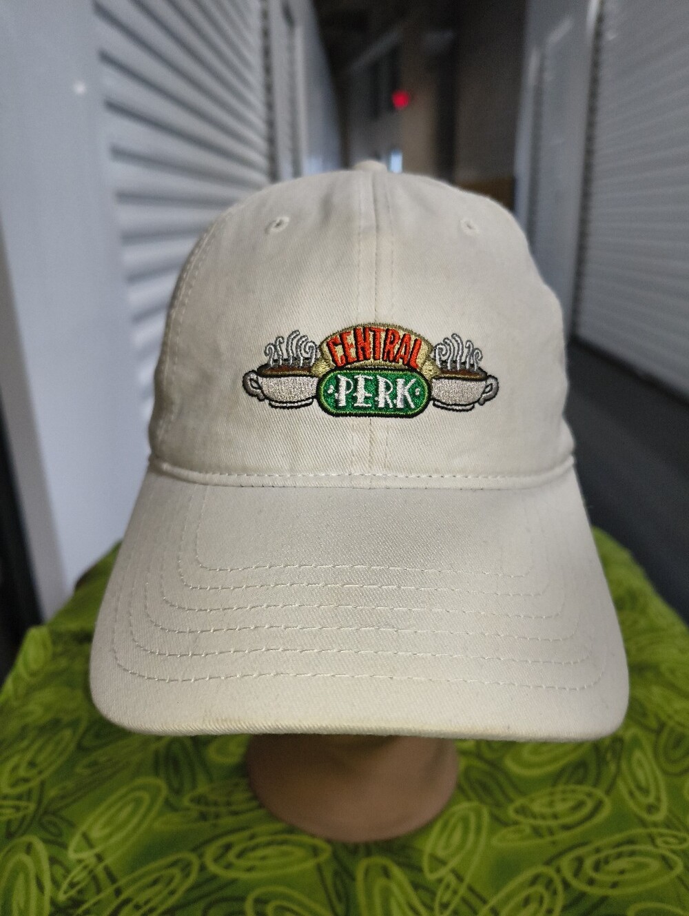 Central Perk Friends Television Series Embroiderd Strapback Hat Cap OSFA